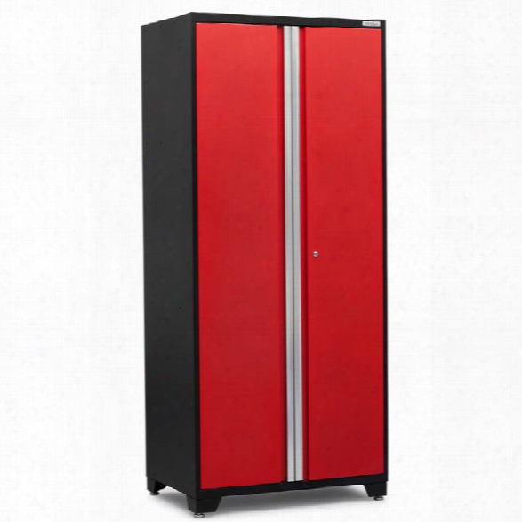 Newage Pro Series Garage 36 Locker Cabinet In Red