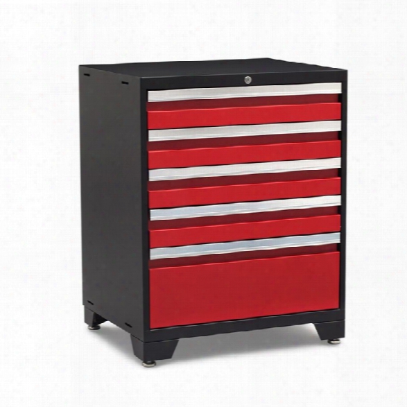 Newage Pro Series Garage Tool Cabinet In Red