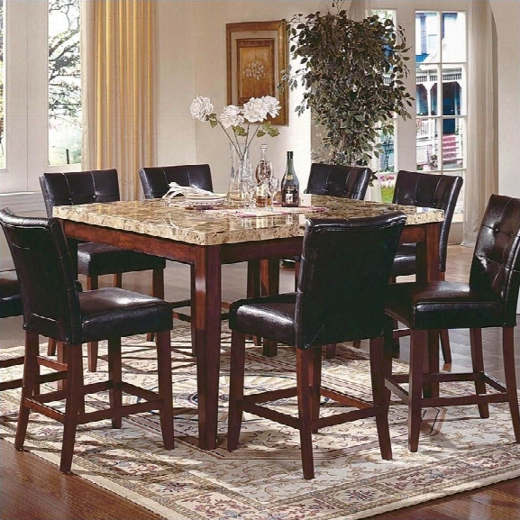 Steve Silver Company Montibello 7 Piece Counter Height Dining Set