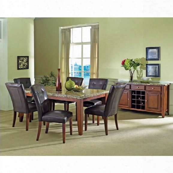 Steve Silver Company Montibello 8 Piece 70 Dining Set