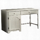 Hillsdale Westfield Wood Desk in Off White