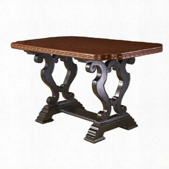 Tommy Bahama Home Kingstown Sienna Bistro Table In Cassis