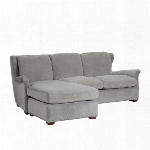 Universal Furniture Curated Haven Upholstered Sofa Chaise With Ottoman