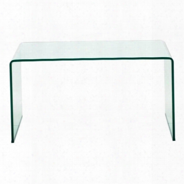 Zuo Caravan Desk In Clear