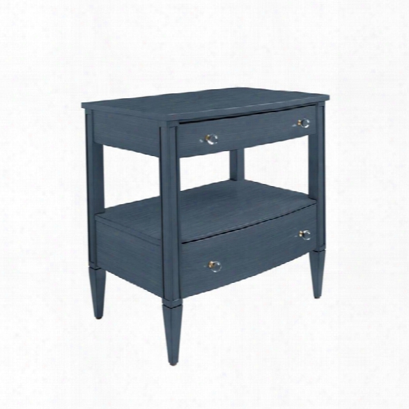 Coastal Living Oasis-mulholland Night Stand In Cotswold Blue