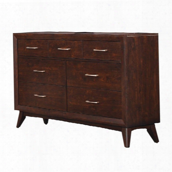 Coaster Carrington 7 Drawer Dresser In Coffee