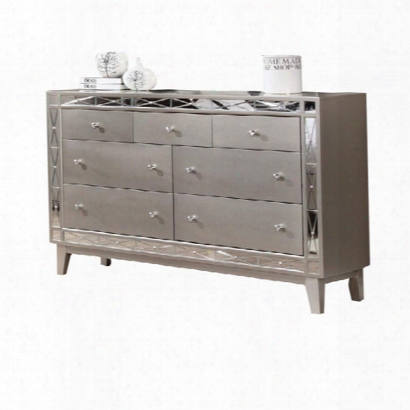 Coaster Leighton 7 Drawer Dresser In Mercury