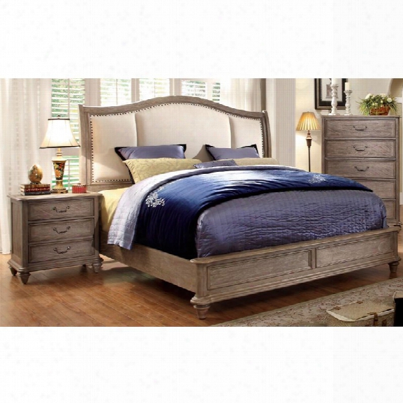 Furniture Of America Bartrand 2 Piece King Panel Bedroom Set