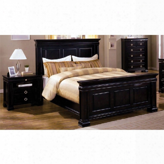 Furniture Of America Conway 2 Piece Panel California King Bedroom Set