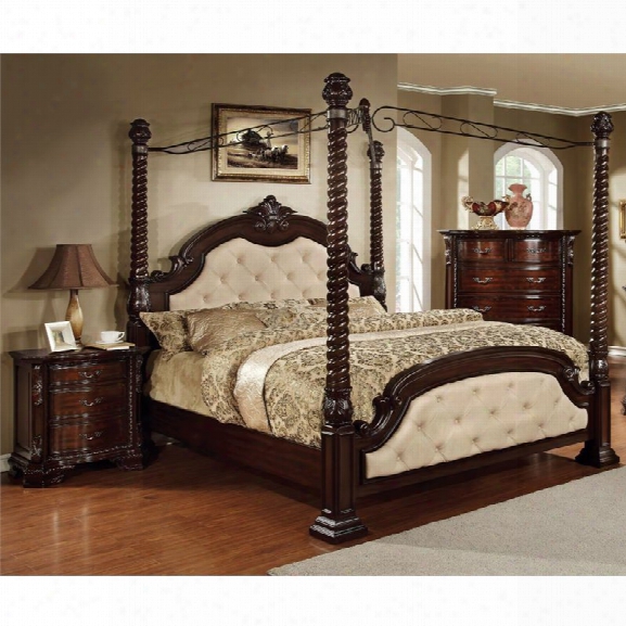 Furniture Of America Dimartino 3 Piece California King Bedroom Set