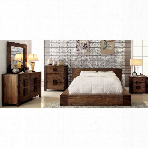 Furniture Of America Elbert 4 Piece California King Bedroom Set