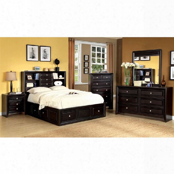 Furniture Of America Kaso 4 Piece California King Bedroom Set