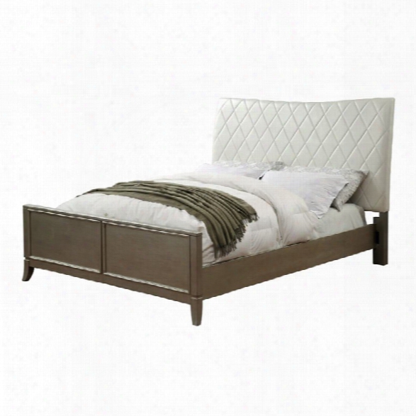 Furniture Of America Landermark California King Tufted Bed