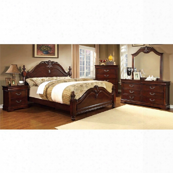 Furniture Of America Noren 4 Piece California King Bedroom Set