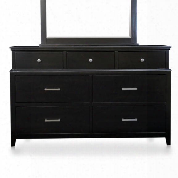 Furniture Of America Raine 7 Drawer Dresser In Espresso