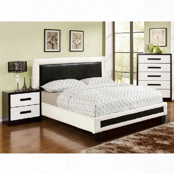 Furniture Of America Retticker 3 Piece Panel California King Bedroom Set