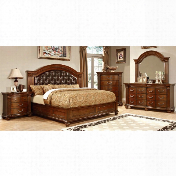 Furniture Of America Sorella 4 Piece California King Bedroom Set