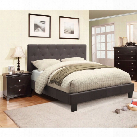 Furniture Of America Warscher 2 Piece Upholstered Full Bedroom Set