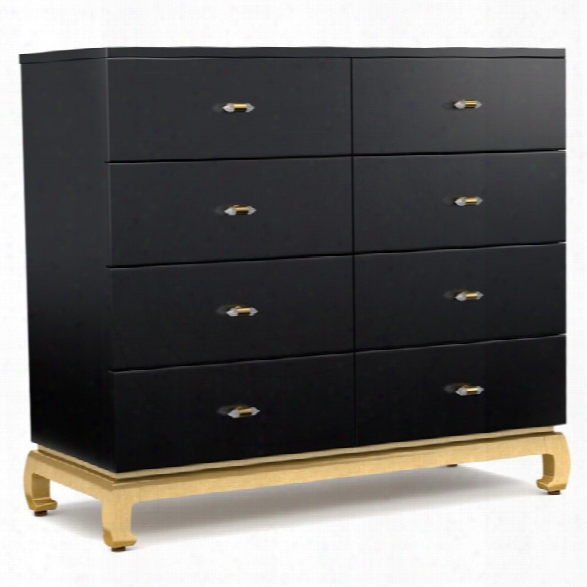 Hooker Furniture Cynthia Rowley The Poet 8 Drawer Dresser In Black