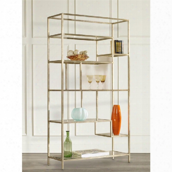 Hooker Furniture Etagere In Silver