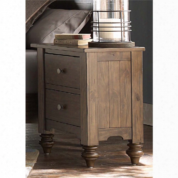 Liberty Furniture Southern Pines Nightstand In Bark