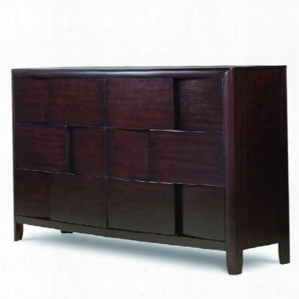 Magnussen Nova 6 Drawer Double Dresser In Chestnut