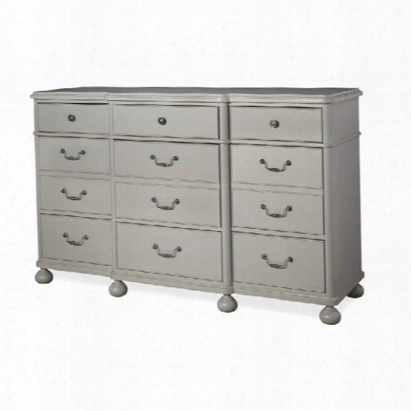 Paula Deen Home Dogwood 9 Drawer Dresser In Cobblestone