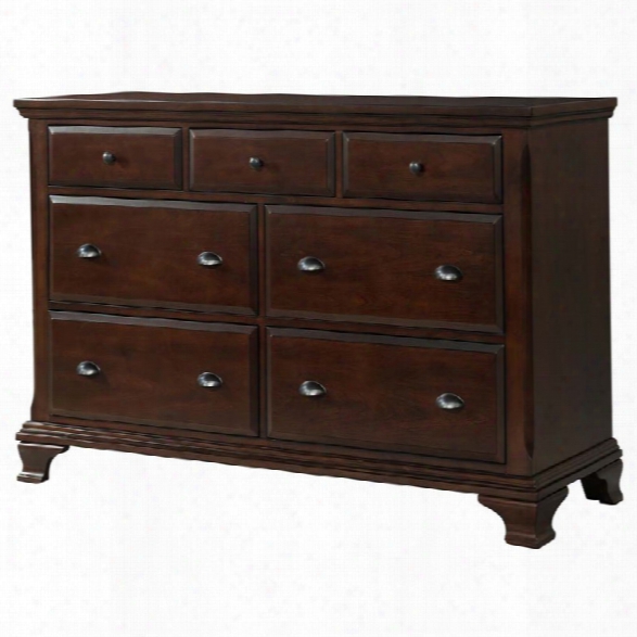 Picket House Furnishings Brinley 7 Drawer Dresser In Cherry