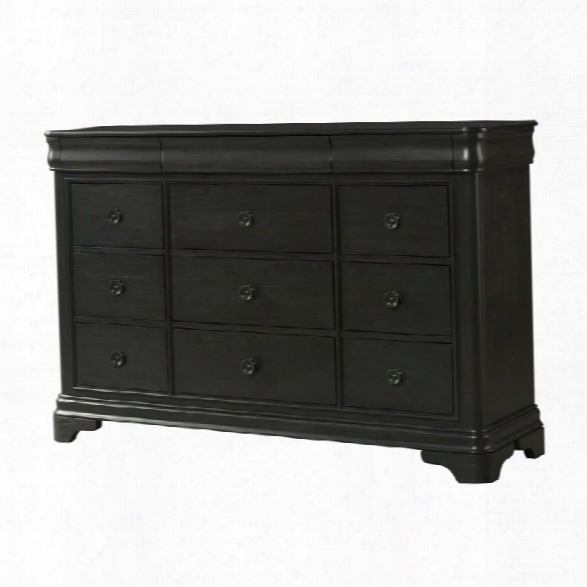 Picket House Furnishings Conley 12 Drawer Dresser In Charcoal