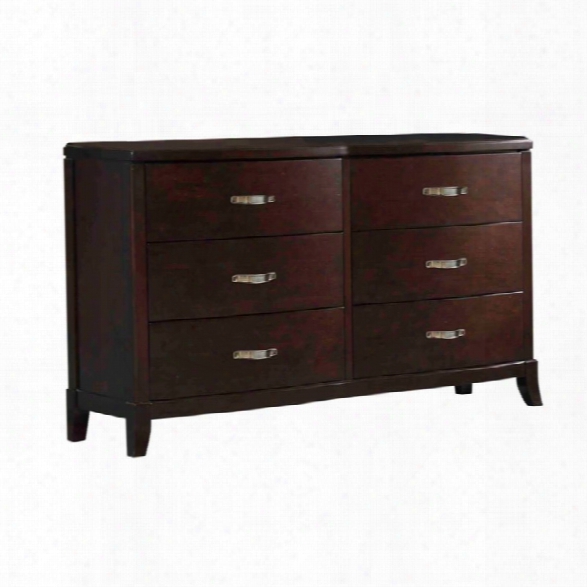 Picket House Furnishings Elaine 6 Drawer Dresser In Espresso