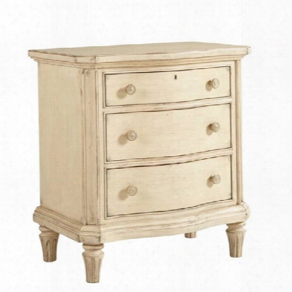 Stanley Furniture European Cottage Night Stand In Vintage White