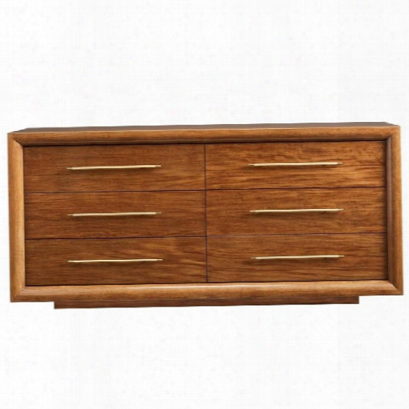 Stanley Furniture Panavista Panorama Dresser In Goldenrod