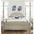 Paula Deen Home Dogwood California King Poster Bed in Cobblestone