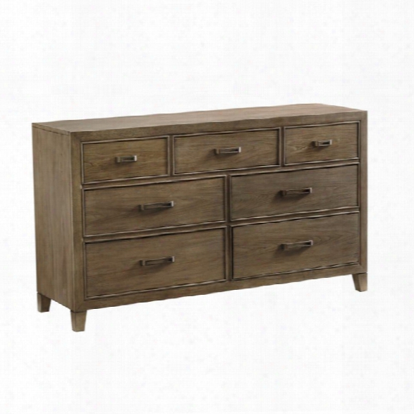 Tommy Bahama Cypress Point 7 Drawer Dresser In Gray