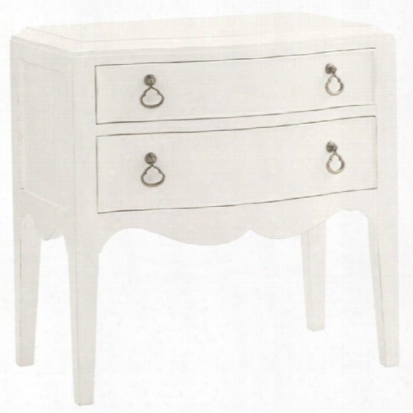 Tommy Bahama Home Ivory Key Martello Night Table In White