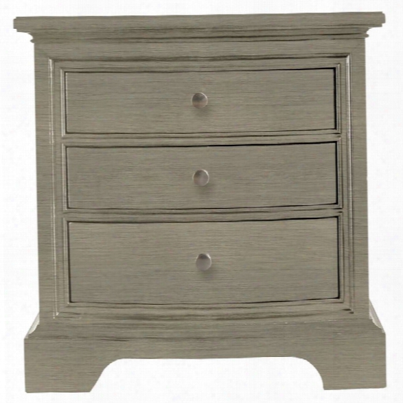 Transitional-nightstand In Estonian Grey