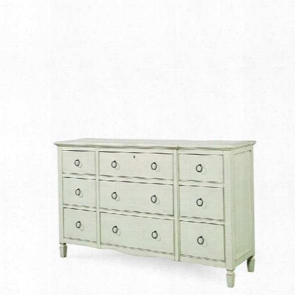 Universal Furniture Summer Hill Nine Drawer Dresser In Cotton