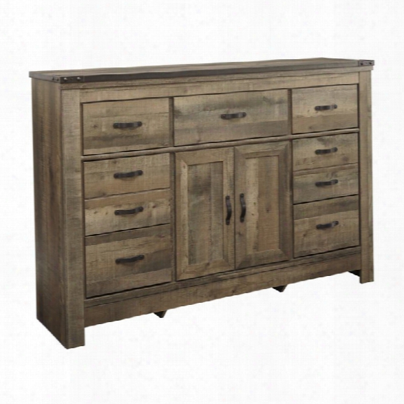 Ashley Trinell 7 Drawer Dresser In Brown