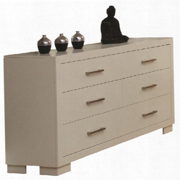 Coaster Jessica Six Drawer Dresser In White