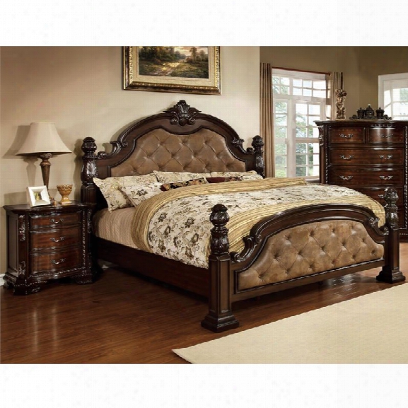 Furniture Of America Cathey 2 Piece Panel California King Bedroom Set