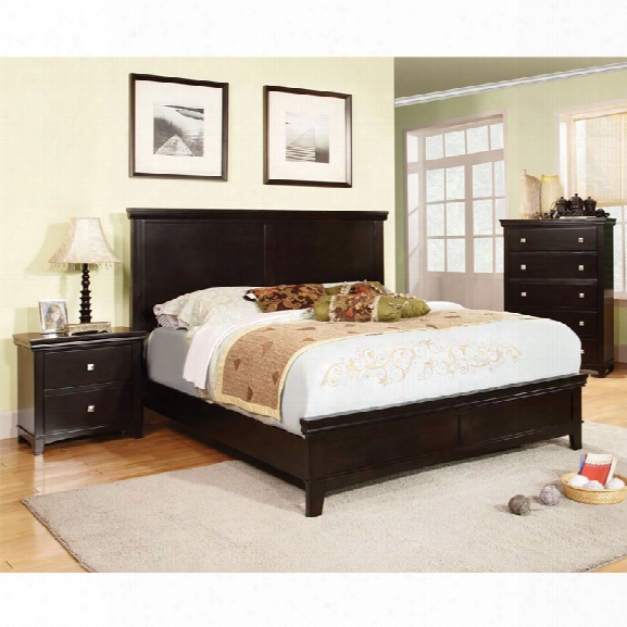 Furniture Of America Fanquite 3 Piece California King Bedroom Set