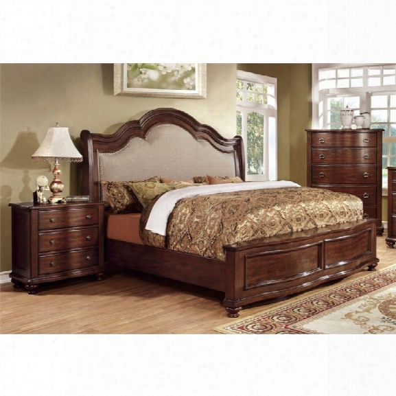 Furniture Of America Marcella 3 Piece Queen Panel Bedroom Set