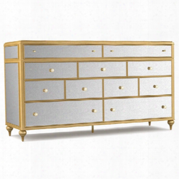 Hooker Furniture Cynthia Rowley Bewitch 9 Drawer Mirrored Dresser