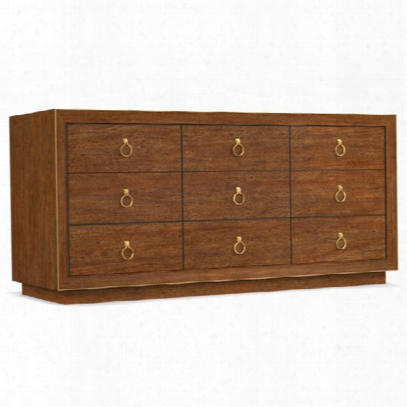 Hooker Furniture Cynthia Rowley Roman 9 Drawer Dresser In Primavera