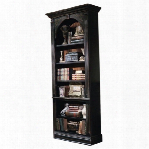 Hooker Furniture Seven Seas 6 Shelf Bookcase In Black