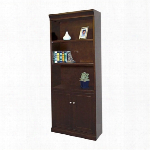 Kathy Ireland Home By Martin Fulton Lower Door Bookcase