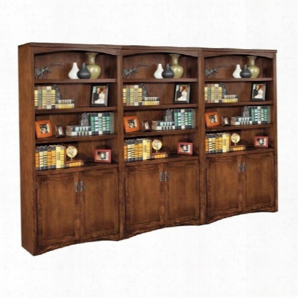 Kathy Ireland Home By Martin Mission Pasadena Wall Bookcase