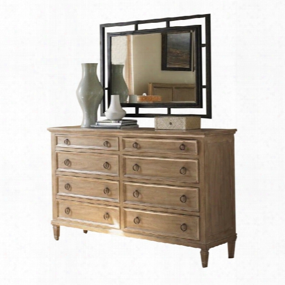 Lexington Monterey Sands Hollister 8 Drawer Dresser And Mirror Set