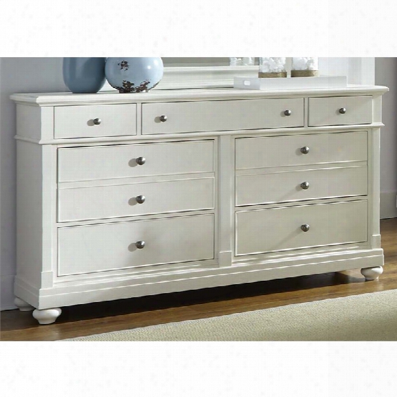 Liberty Furniture Harbor View Ii 7 Drawer Dresser In Lnen