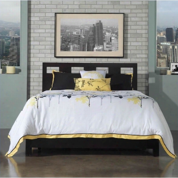 Modus Furniture Nevis Riva Platform Storage Bed In Espresso 6 Piece Bedroom Set